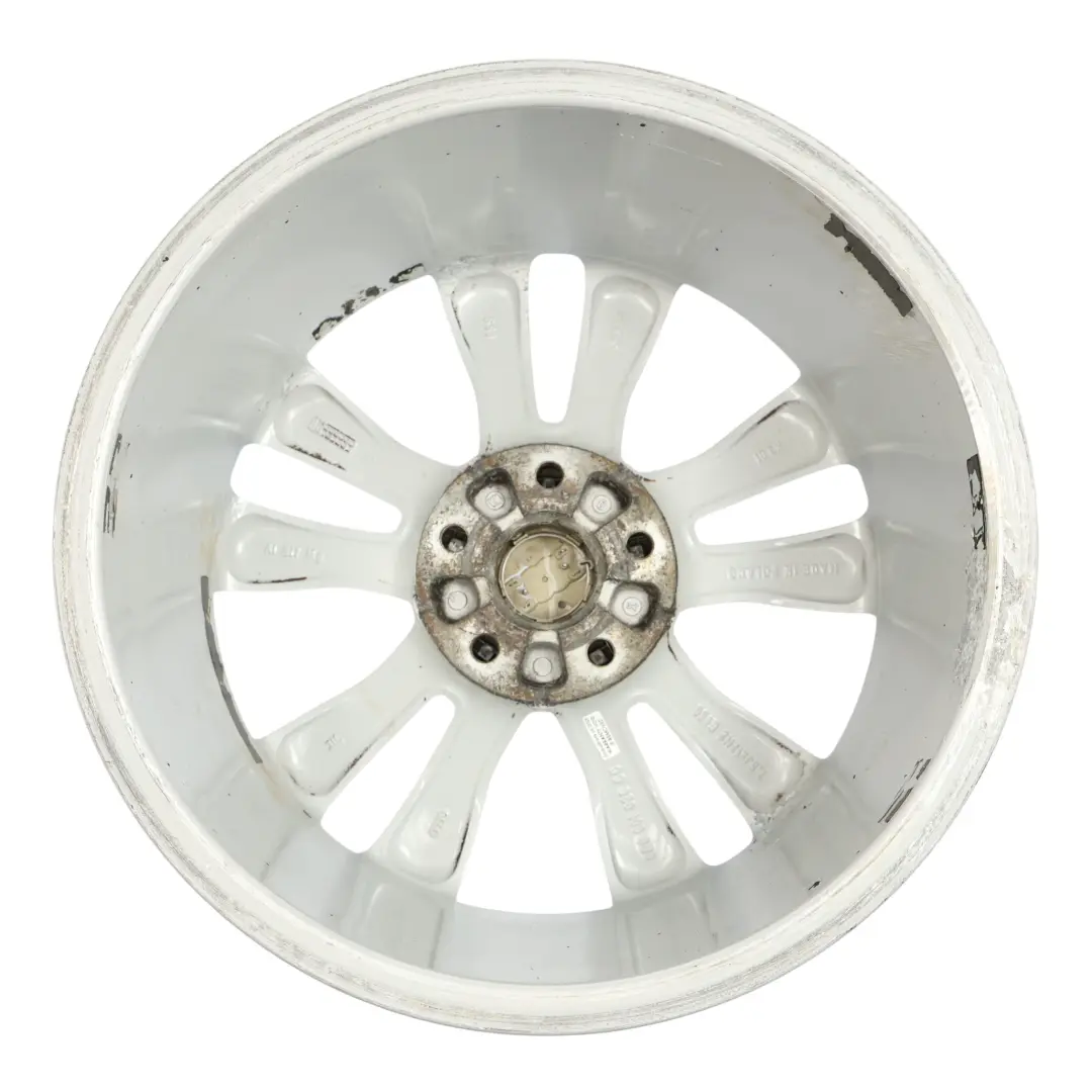 Audi A3 8P Silver Wheel Alloy Rim 17" 7,5J ET:56 Star Double Spoke - SKU 8P0601025CC-3 - Part number 8P0601025CC