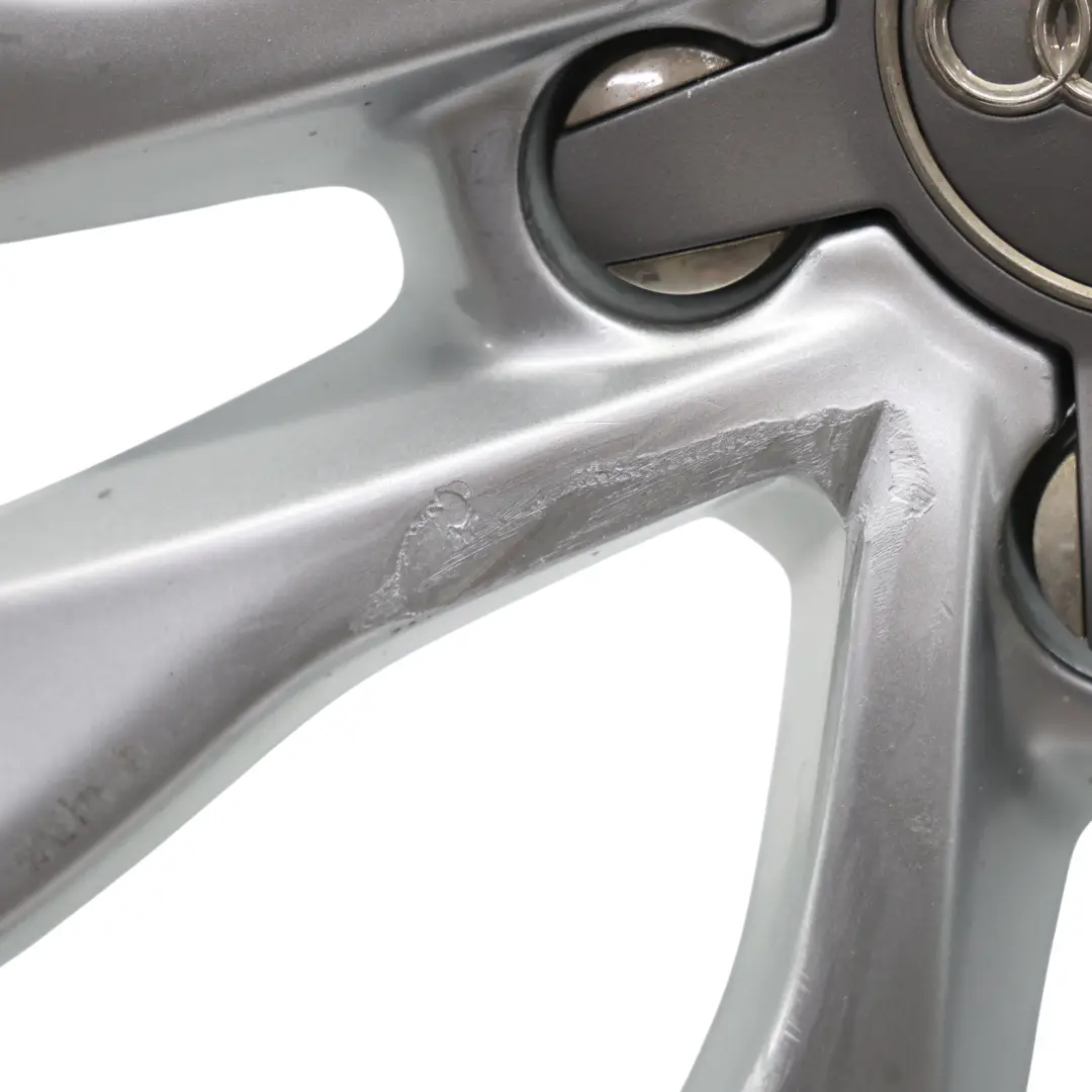 Audi A3 8P Silver Wheel Alloy Rim 17" 7,5J ET:56 Star Double Spoke - SKU 8P0601025CC-3 - Part number 8P0601025CC