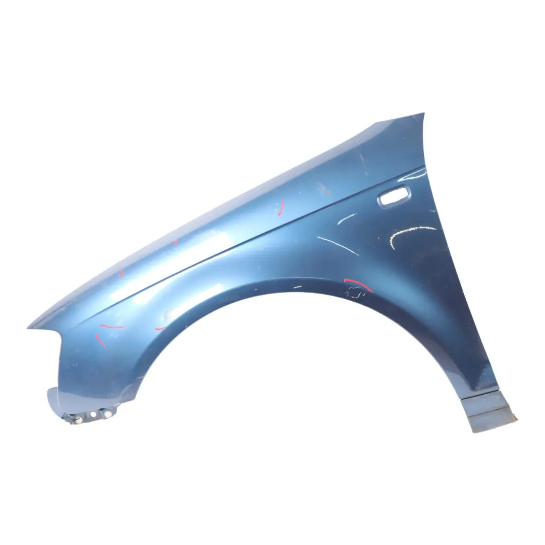 Side Panel Front Left N/S Wing Fender Cover Mauritius Blue - Z5C to Audi A3 8P with Part number 8P0821105F Audi A3 8P Side Panel Front Left N/S Wing Fender Cover Mauritius Blue - Z5C - SKU 8P0821105F-MAU - Part number 8P0821105F