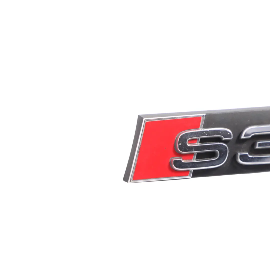 Emblem Logo Lettering Front Grille Emblem to Audi A3 S3 8V Badge with Part number 8P0853736A Audi A3 S3 8V Badge Emblem Logo Lettering Front Grille Emblem - SKU 8P0853736A - Part number 8P0853736A