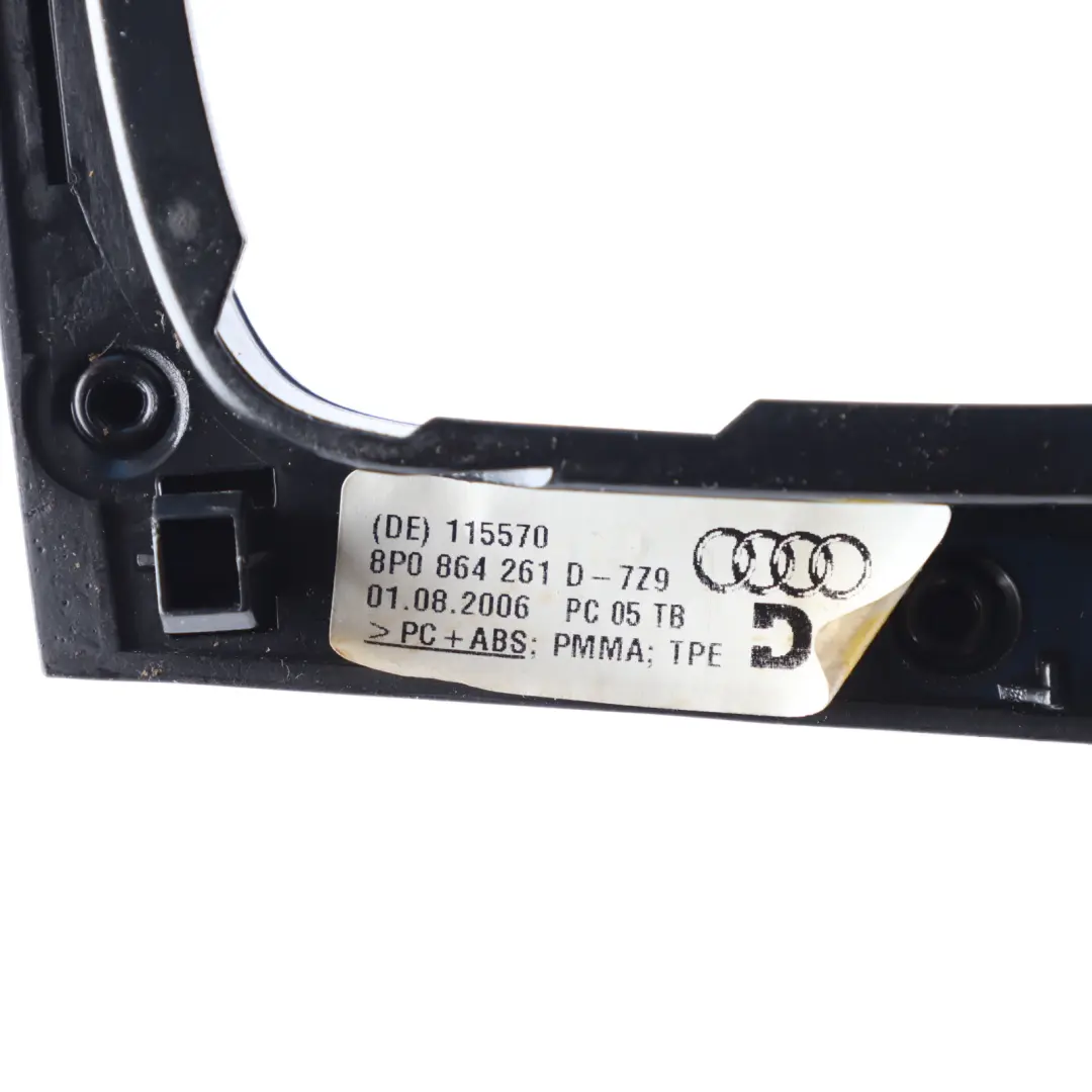 Audi A3 8P Schaltknauf Umrandungsblende - SKU 8P0864261D - Teilenummer 8P0864261D