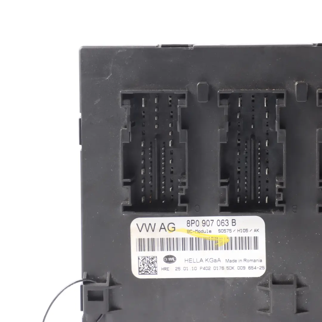 Audi TT 8J Body Comfort Control BCM Module Unit ECU 8P0907063AD - SKU 8P0907063B - Part number 8P0907063B