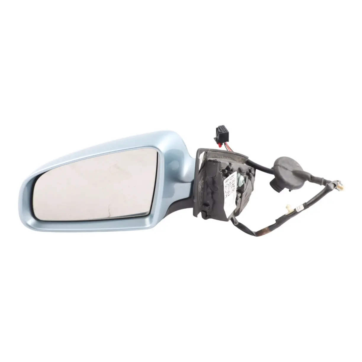 Audi A3 8P Wing Mirror Door Right O/S Liquid Blue Metallic - Y5J 8P2858531G
