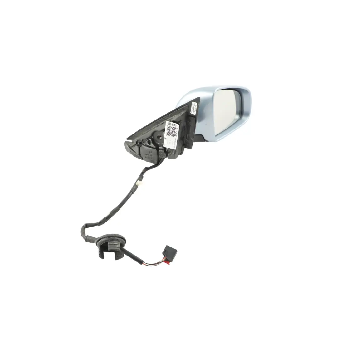 Wing Mirror Door Right O/S Liquid Blue Metallic - Y5J B to Audi A3 8P with Part number 8P2858532G Audi A3 8P Wing Mirror Door Right O/S Liquid Blue Metallic - Y5J B - SKU 8P2858532G-LIB - Part number 8P2858532G