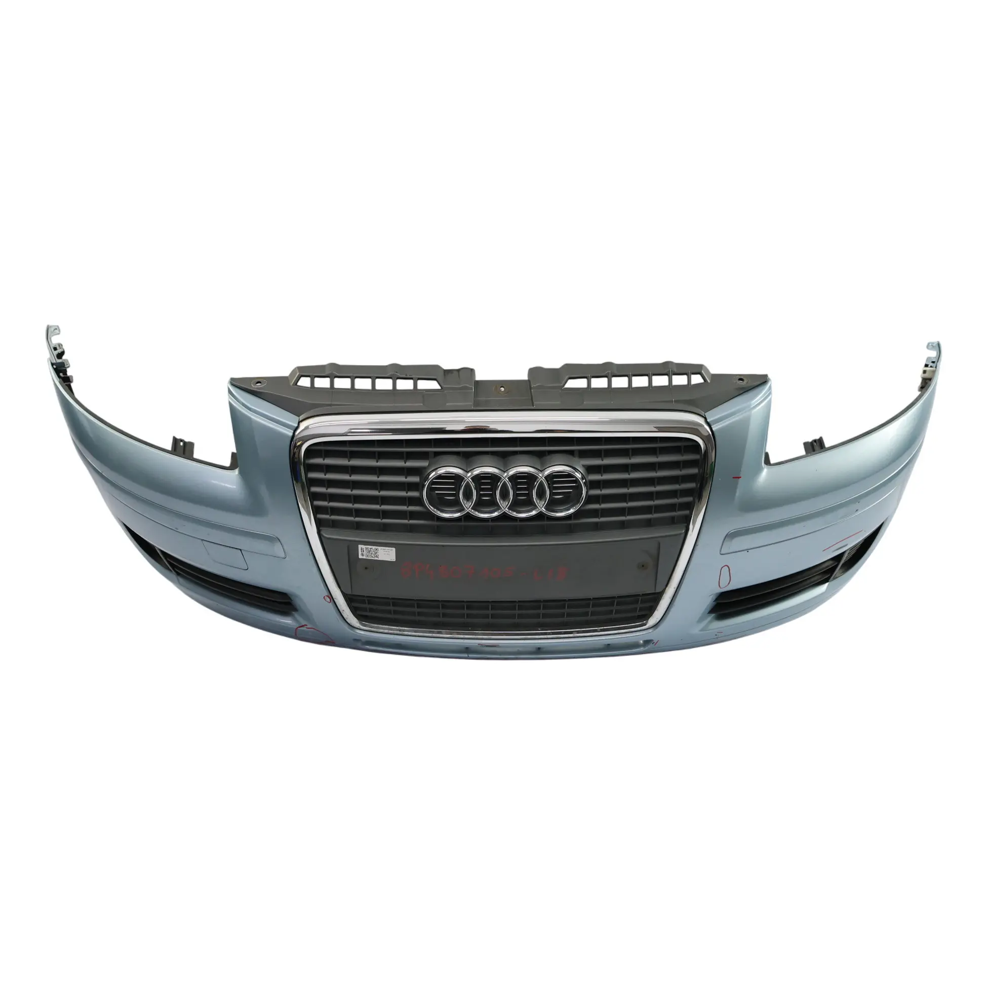 Audi A3 8P Front Bumper Trim Panel Cover Liquid Blue Metallic - Y5J