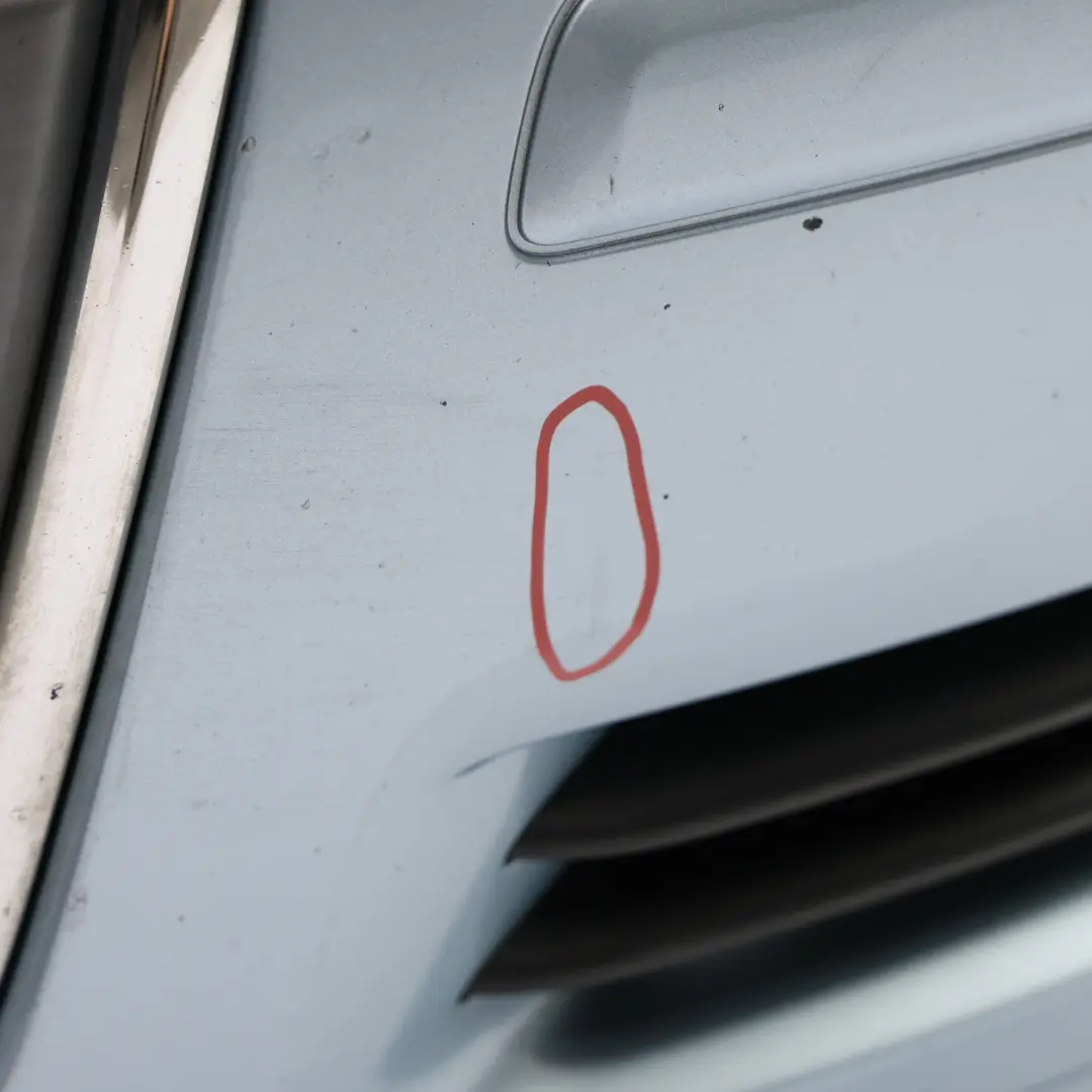 Front Bumper Trim Panel Cover Liquid Blue Metallic - Y5J to Audi A3 8P with Part number 8P4807105 Audi A3 8P Front Bumper Trim Panel Cover Liquid Blue Metallic - Y5J - SKU 8P4807105-LIB - Part number 8P4807105