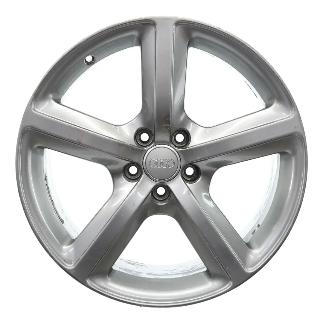 Audi Q5 8R Grey Wheel Alloy Rim 19" 8J ET:39 Star Spoke - SKU 8R0601025BD-5 - Part number 8R0601025BD