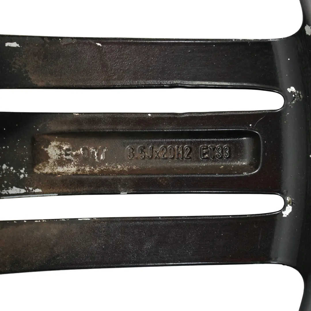 Llanta De Aleación Ligera 20" 8,5J ET:33 Negro para Audi Q5 8R con número de pieza 8R0601025BG Audi Q5 8R Llanta De Aleación Ligera 20" 8,5J ET:33 Negro - SKU 8R0601025BG-4 - Número de pieza 8R0601025BG