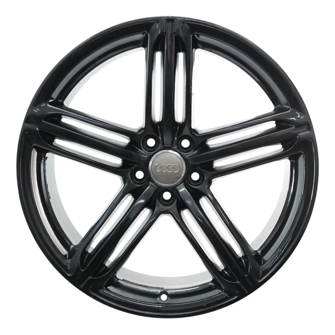 Audi Q5 8R Leicht Metall Felge 20" 8,5J ET:33 Schwarz - SKU 8R0601025BG-5 - Teilenummer 8R0601025BG
