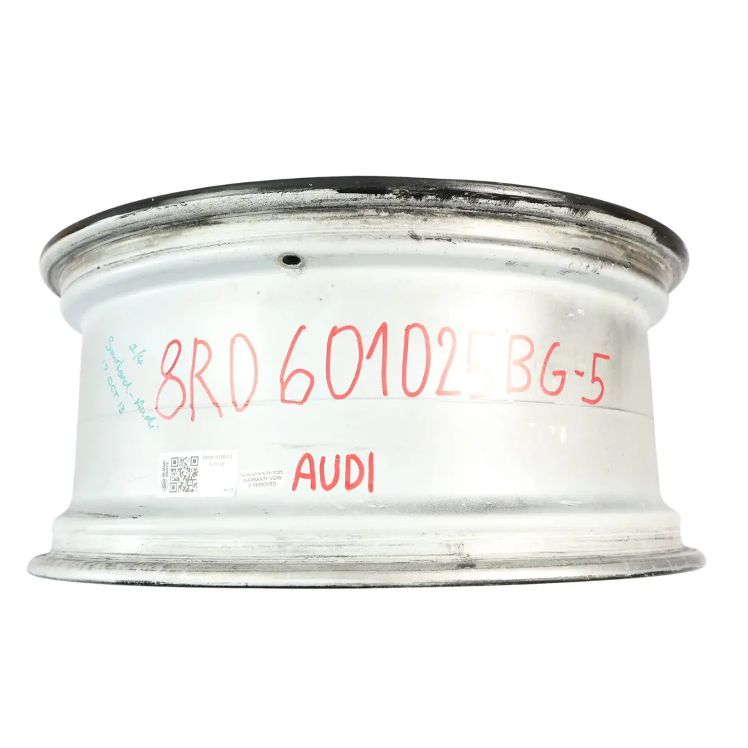 Audi Q5 8R Leicht Metall Felge 20" 8,5J ET:33 Schwarz - SKU 8R0601025BG-5 - Teilenummer 8R0601025BG