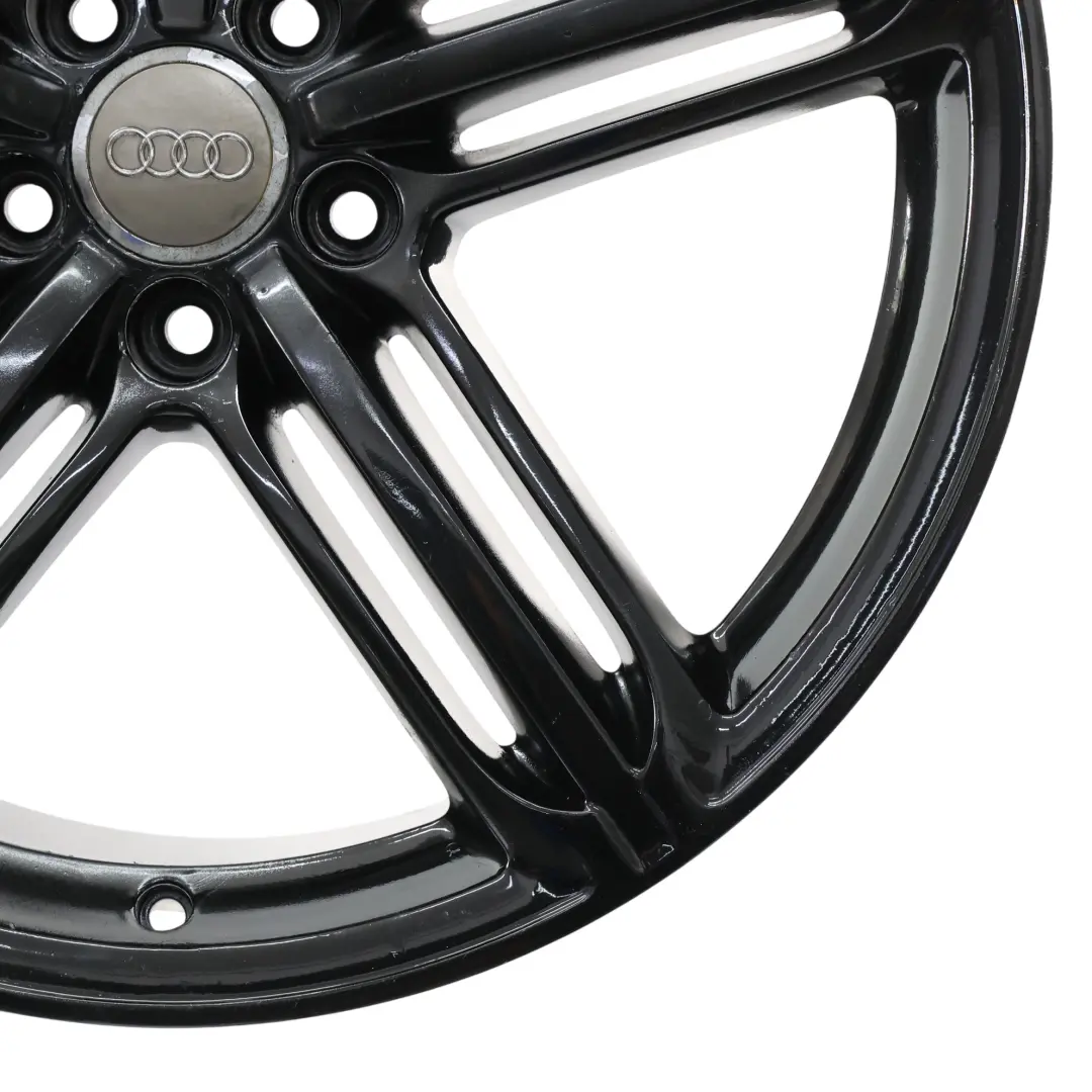 Jante En Alliage Léger 20" 8,5J ET:33 Noire pour Audi Q5 8R à propos du numéro de pièce 8R0601025BG Audi Q5 8R Jante En Alliage Léger 20" 8,5J ET:33 Noire - SKU 8R0601025BG-5 - Numéro de pièce 8R0601025BG