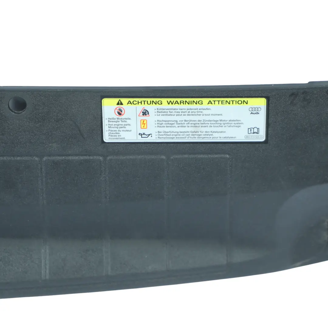 Slam Panel Front Radiator Top Upper Cover Trim Panel to Audi Q5 8R with Part number 8R0807081 Audi Q5 8R Slam Panel Front Radiator Top Upper Cover Trim Panel - SKU 8R0807081 - Part number 8R0807081