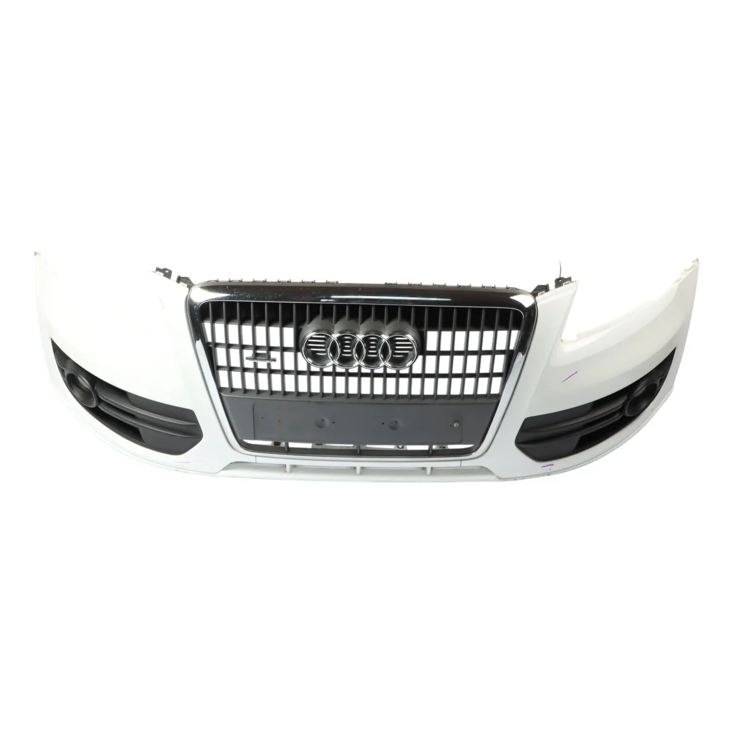 Audi Q5 8R Front Bumper Trim Panel Cover Ibis White - Y9C