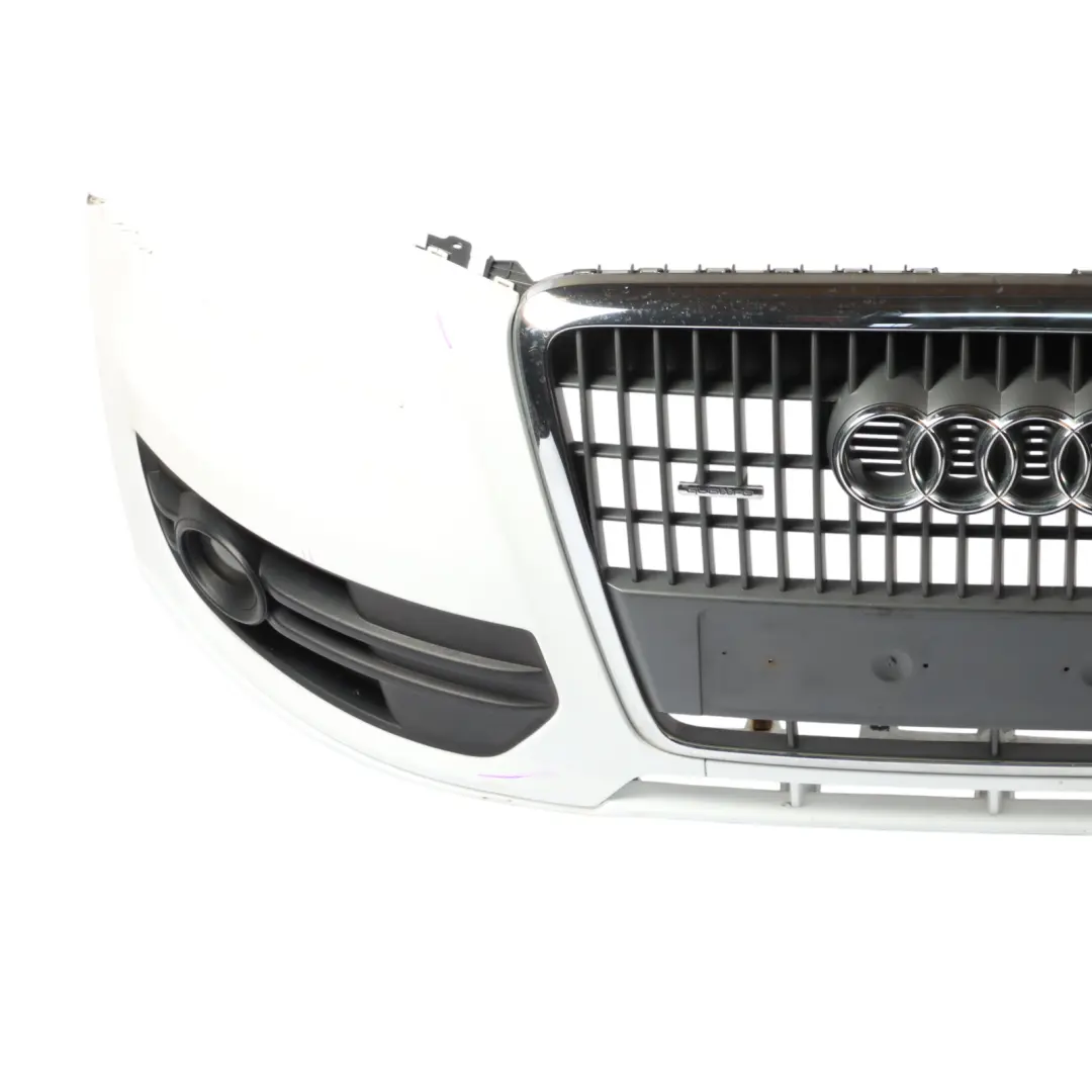 Front Bumper Trim Panel Cover Ibis White - Y9C to Audi Q5 8R with Part number 8R0807107 Audi Q5 8R Front Bumper Trim Panel Cover Ibis White - Y9C - SKU 8R0807107-IWH1 - Part number 8R0807107