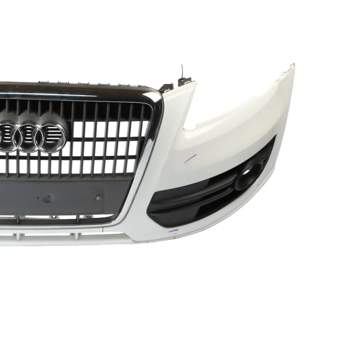 Front Bumper Trim Panel Cover Ibis White - Y9C to Audi Q5 8R with Part number 8R0807107 Audi Q5 8R Front Bumper Trim Panel Cover Ibis White - Y9C - SKU 8R0807107-IWH1 - Part number 8R0807107