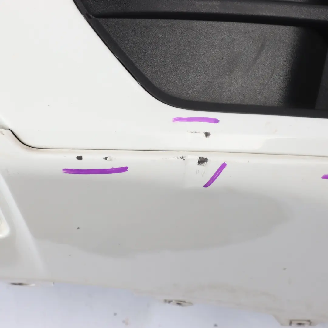 Front Bumper Trim Panel Cover Ibis White - Y9C to Audi Q5 8R with Part number 8R0807107 Audi Q5 8R Front Bumper Trim Panel Cover Ibis White - Y9C - SKU 8R0807107-IWH1 - Part number 8R0807107