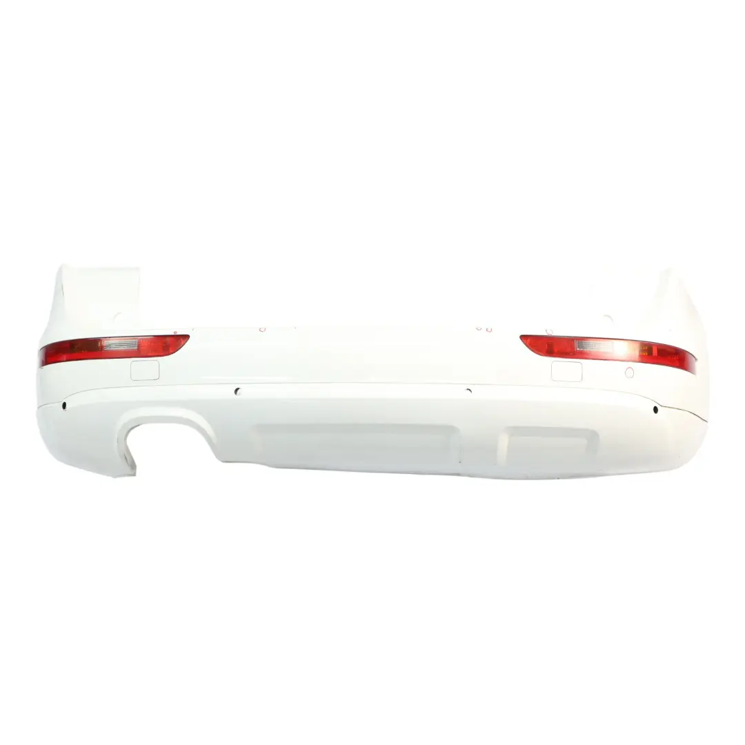 Bumper Trim Panel Covering Glacier White Pearl - S9R to Audi Q5 8R Rear with Part number 8R0807303B Audi Q5 8R Rear Bumper Trim Panel Covering Glacier White Pearl - S9R - SKU 8R0807303B-MGW - Part number 8R0807303B