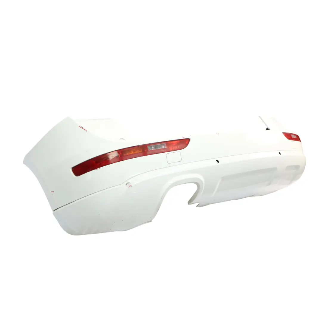 Audi Q5 8R Zderzak Tylny Glacier White Pearl Biały - S9R - SKU 8R0807303B-MGW - Numer Części 8R0807303B