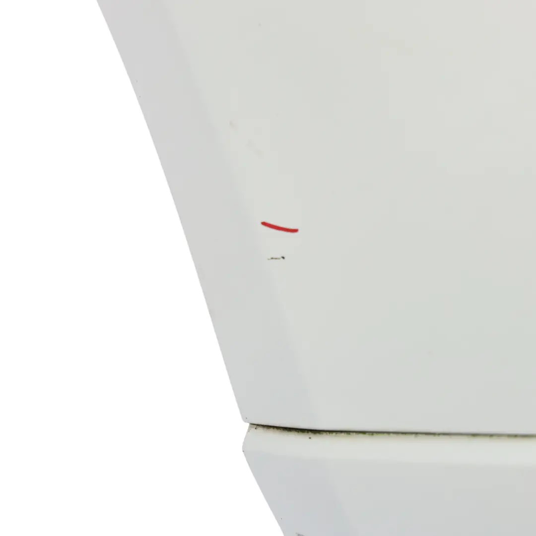 Audi Q5 8R Rear Bumper Trim Panel Covering Glacier White Pearl - S9R - SKU 8R0807303B-MGW - Part number 8R0807303B