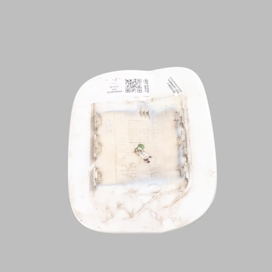 Filler Flap Fill In Tank Cap Ibis White - Y9C to Audi Q5 8R Fuel with Part number 8R0809907B Audi Q5 8R Fuel Filler Flap Fill In Tank Cap Ibis White - Y9C - SKU 8R0809907B-IWH - Part number 8R0809907B