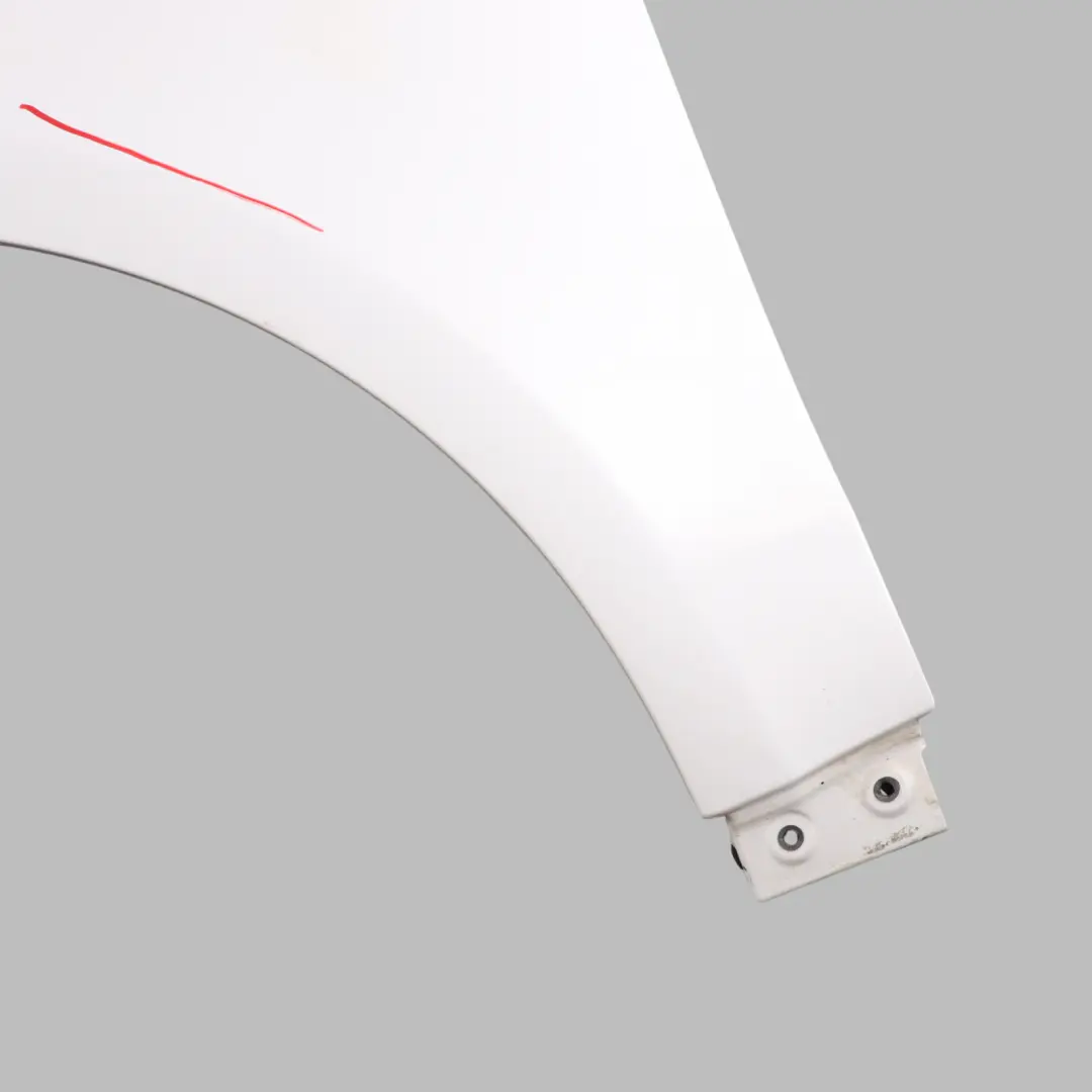 Front Side Panel Wing Fender Left N/S Ibis White - Y9C to Audi Q5 8R with Part number 8R0821105 Audi Q5 8R Front Side Panel Wing Fender Left N/S Ibis White - Y9C - SKU 8R0821105-IWH - Part number 8R0821105