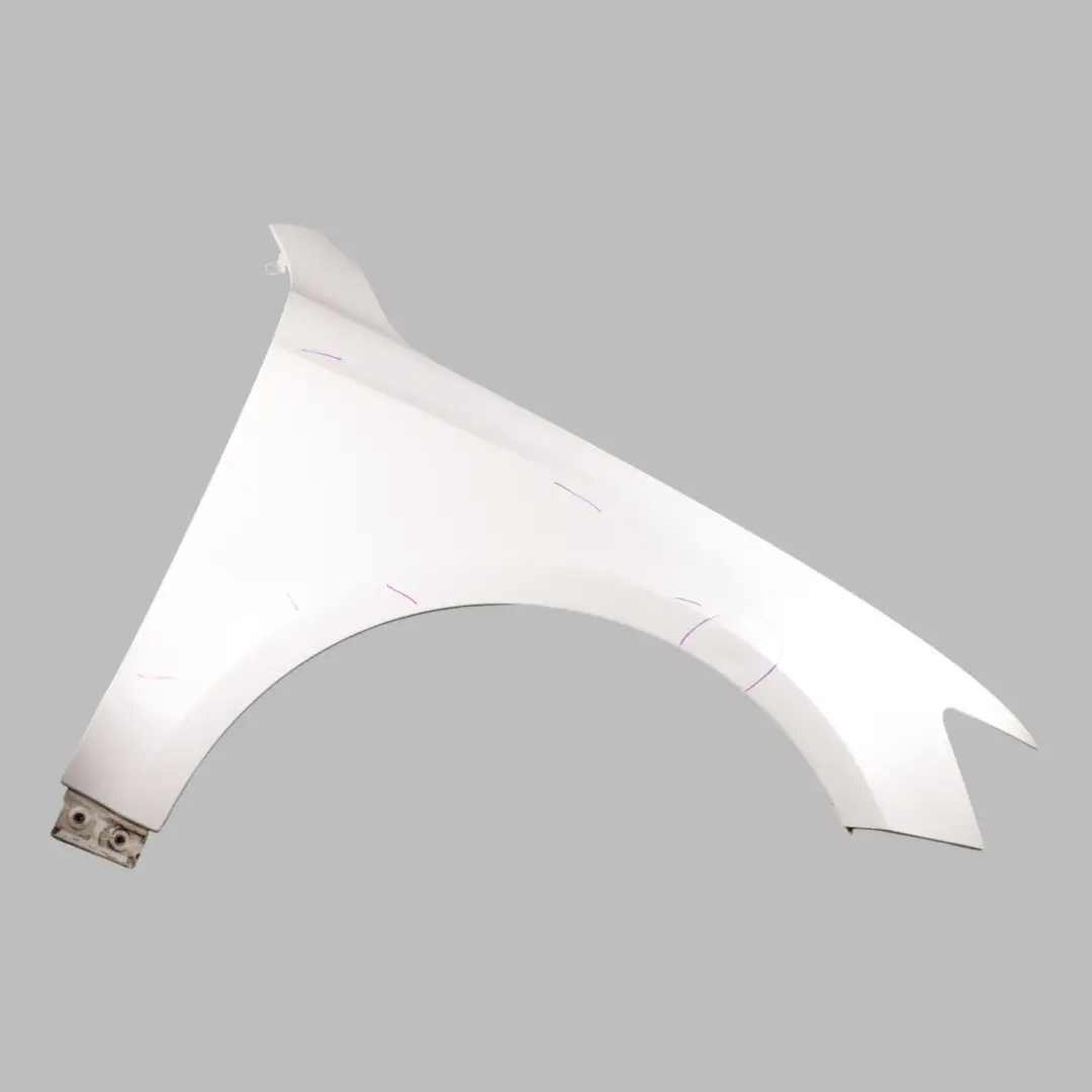 Front Side Panel Wing Fender Right O/S Ibis White - Y9C to Audi Q5 8R with Part number 8R0821106 Audi Q5 8R Front Side Panel Wing Fender Right O/S Ibis White - Y9C - SKU 8R0821106-IWH - Part number 8R0821106