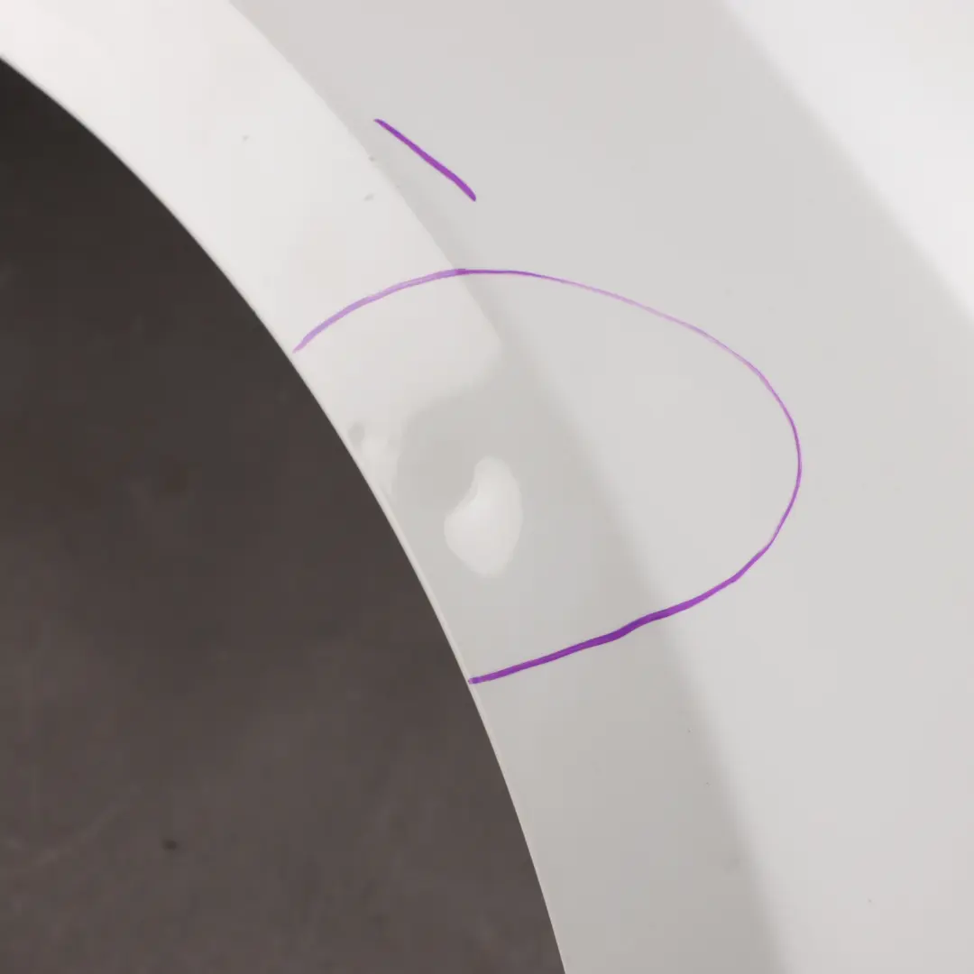 Front Side Panel Wing Fender Right O/S Ibis White - Y9C to Audi Q5 8R with Part number 8R0821106 Audi Q5 8R Front Side Panel Wing Fender Right O/S Ibis White - Y9C - SKU 8R0821106-IWH - Part number 8R0821106