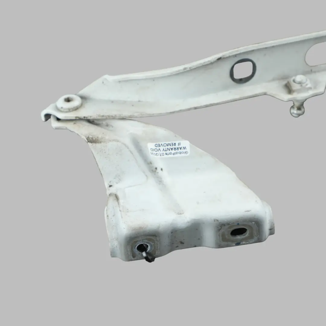 Audi Q5 8R Front Hood Bonnet Hinge Left N/S Ibis White - Y9C - SKU 8R0823301A-IWH - Part number 8R0823301A