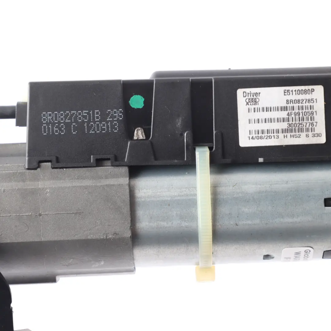 Moteur Electrique De Hayon Arrière Gauche pour Audi Q5 8R à propos du numéro de pièce 8R0827851B Audi Q5 8R Moteur Electrique De Hayon Arrière Gauche - SKU 8R0827851B - Numéro de pièce 8R0827851B