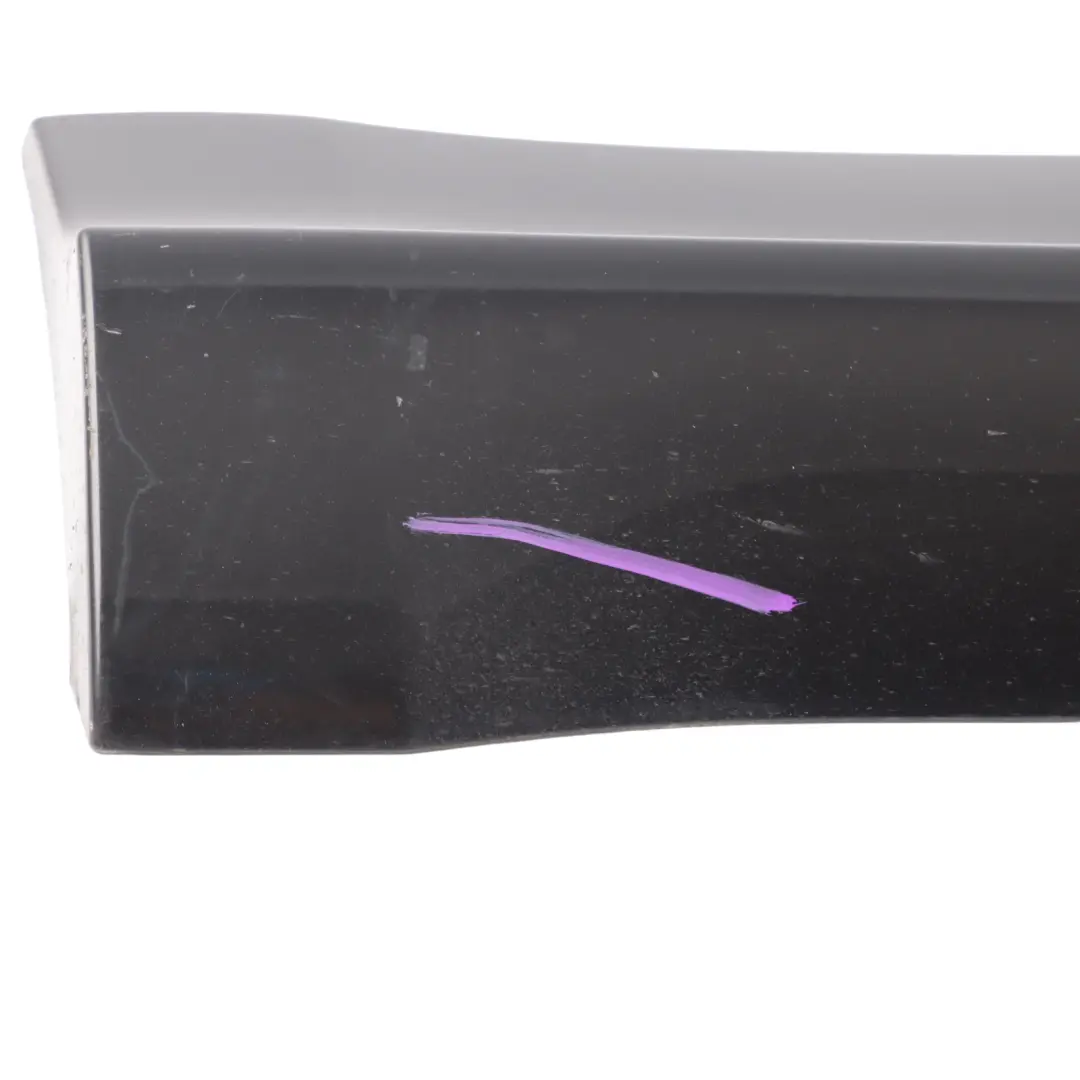 Door Trim Lower Strip Cover Right O/S Phantom Black - Z9Y to Audi Q5 8R Rear with Part number 8R0853970B Audi Q5 8R Rear Door Trim Lower Strip Cover Right O/S Phantom Black - Z9Y - SKU 8R0853970B-PHB - Part number 8R0853970B