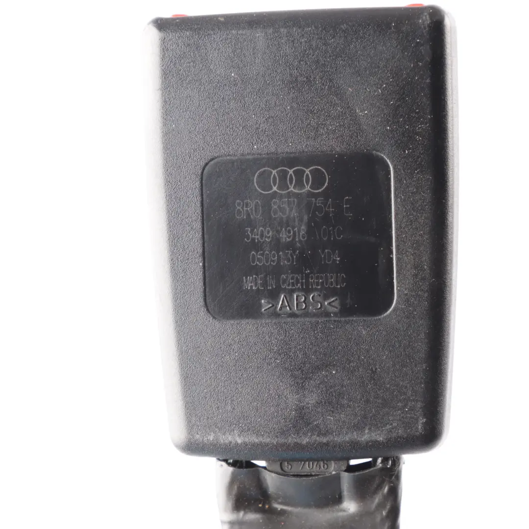 Tige De Boucle De Ceinture De Sécurité Arrière Droite pour Audi Q5 8R à propos du numéro de pièce 8R0857754E Audi Q5 8R Tige De Boucle De Ceinture De Sécurité Arrière Droite - SKU 8R0857754E - Numéro de pièce 8R0857754E