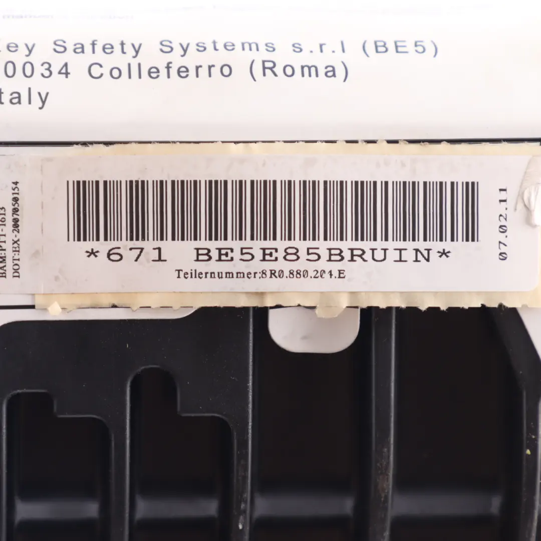 Audi Q5 8R Poduszka Powietrzna Airbag Pasażera Przednia - SKU 8R0880204E - Numer Części 8R0880204E