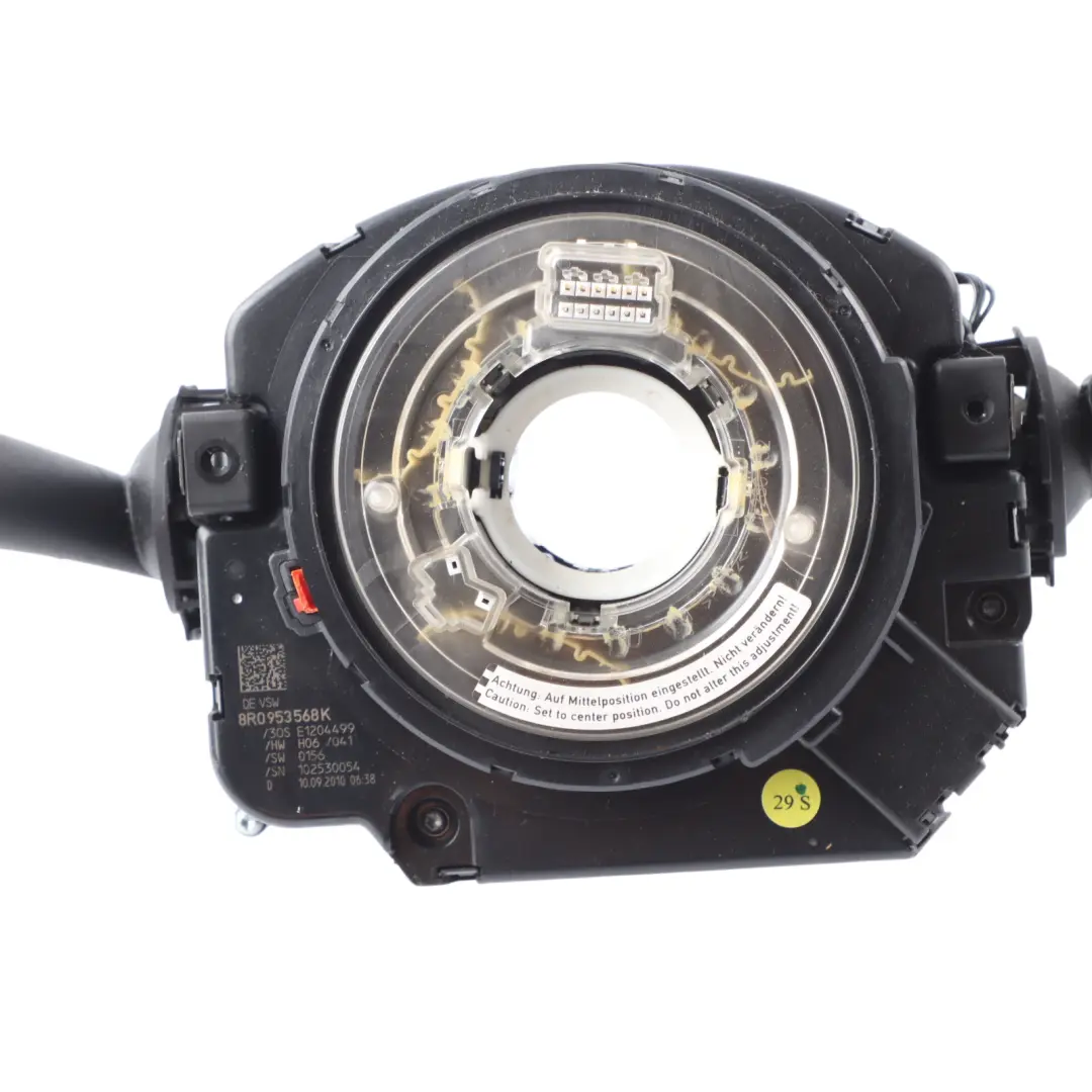 Audi A5 8T Steering Column Wiper Stalk Control Unit Switch - SKU 8R0953568K-1 - Part number 8R0953568K