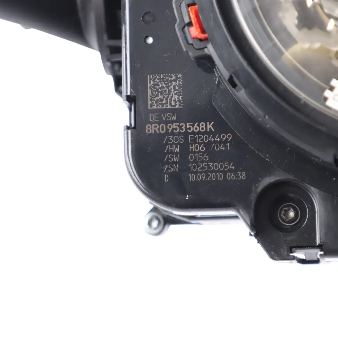 Audi A5 8T Steering Column Wiper Stalk Control Unit Switch - SKU 8R0953568K-1 - Part number 8R0953568K