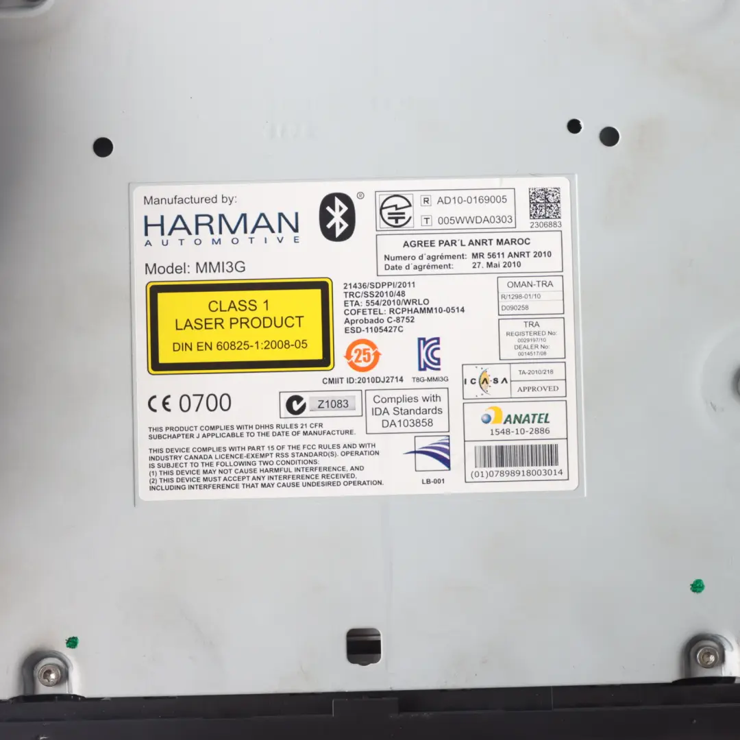 Multimedia Stereo Sat Nav SD CD Player Radio Head Unit to Audi A4 B8 with Part number 8R2035666J Audi A4 B8 Multimedia Stereo Sat Nav SD CD Player Radio Head Unit - SKU RHD-8R2035666J - Part number 8R2035666J