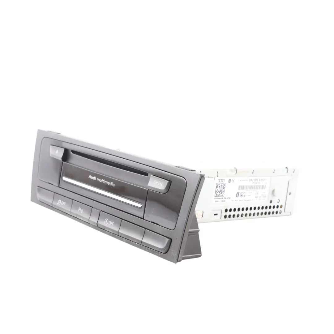 Audi A4 B8 Dashboard Reader Navi MMI DVD CD Player Head Unit - SKU 8R2035678D - Part number 8R2035678D