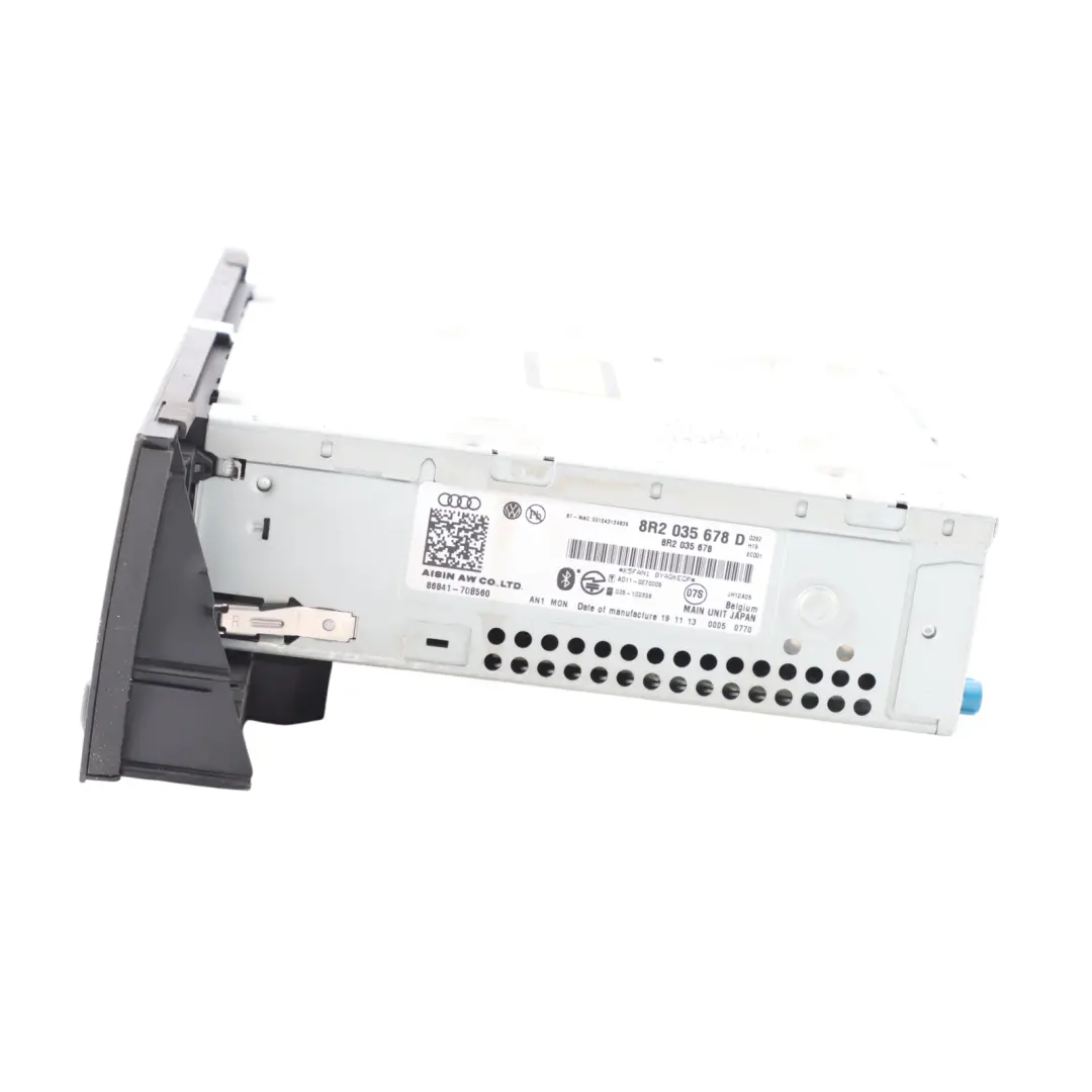 Dashboard Reader Navi MMI DVD CD Player Head Unit to Audi A4 B8 with Part number 8R2035678D Audi A4 B8 Dashboard Reader Navi MMI DVD CD Player Head Unit - SKU 8R2035678D - Part number 8R2035678D