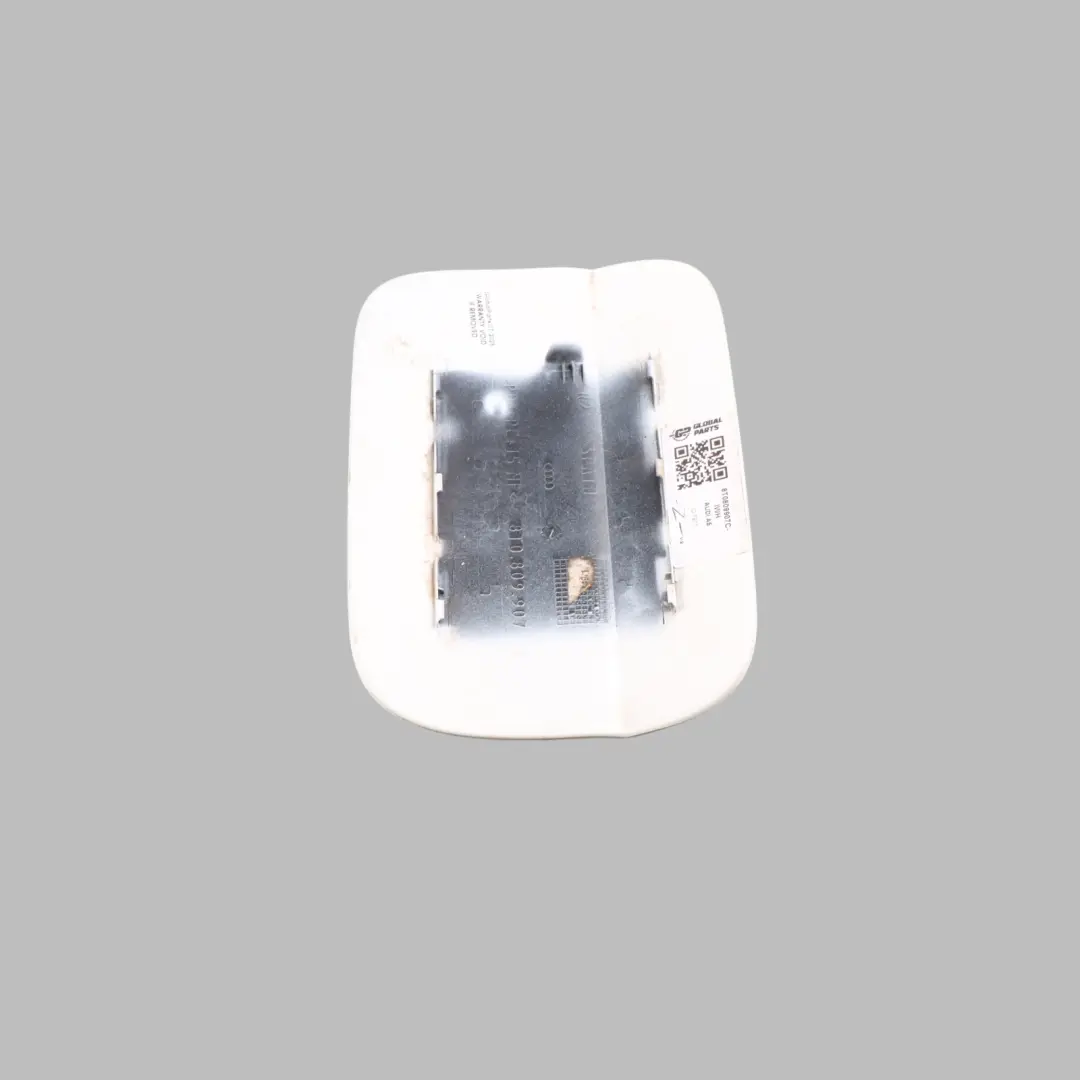 Audi A5 8T Fuel Tank Filler Flap Cap Cover Ibis White - Y9C - SKU 8T0809907C-IWH - Part number 8T0809907C