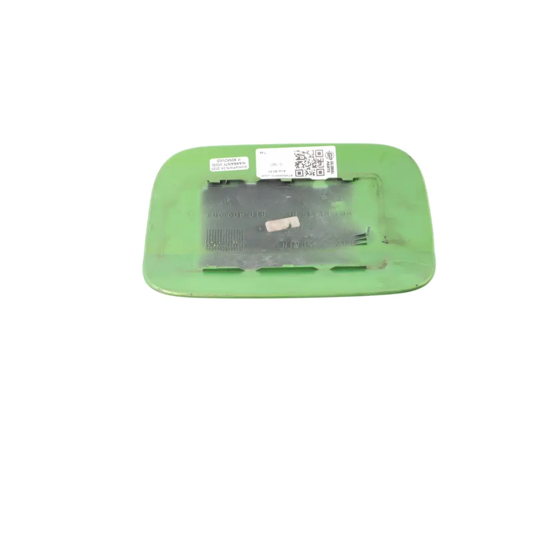 Audi A5 8T Fuel Tank Filler Flap Cap Cover Java Green Metallic Y6W - SKU 8T0809907C-JGR - Part number 8T0809907C