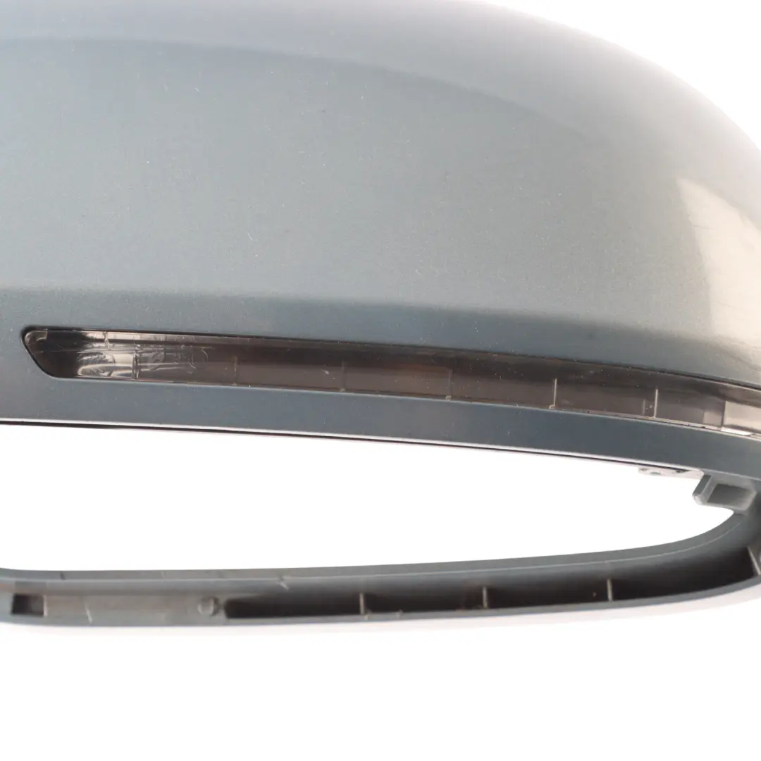 Audi A4 B8 Mirror Wing Casing Cap Left N/S Sphere Blue Metallic X5X - SKU 8T0857527D-SPH - Part number 8T0857527D