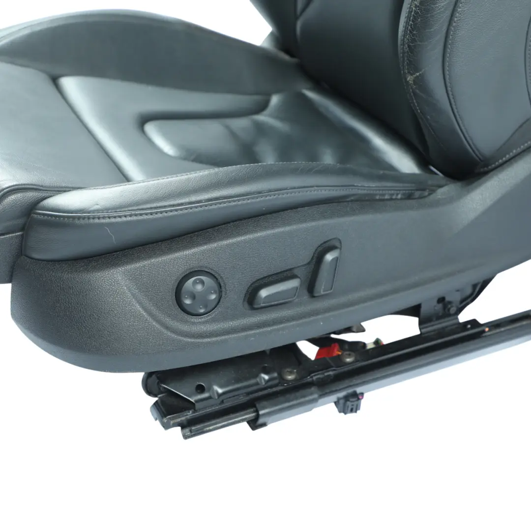 Audi A5 8T Coupe Front Seat Left N/S S-Line Heated Interior Leather Soul Black - SKU 8T0881805Q - Part number 8T0881805Q