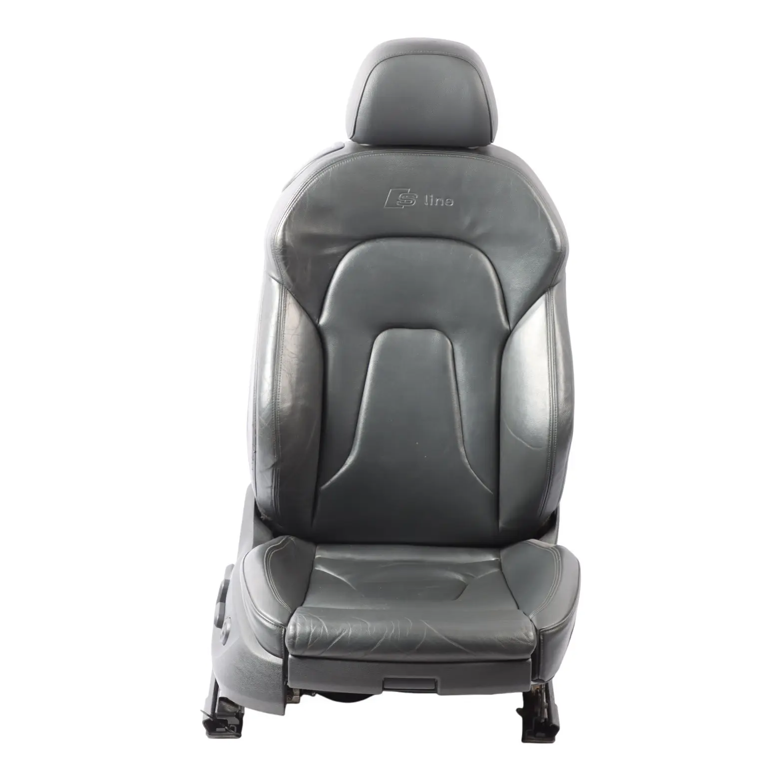 Audi A5 8T Coupe Front Seat Sport Right O/S Electric Heated Leather Soul Black