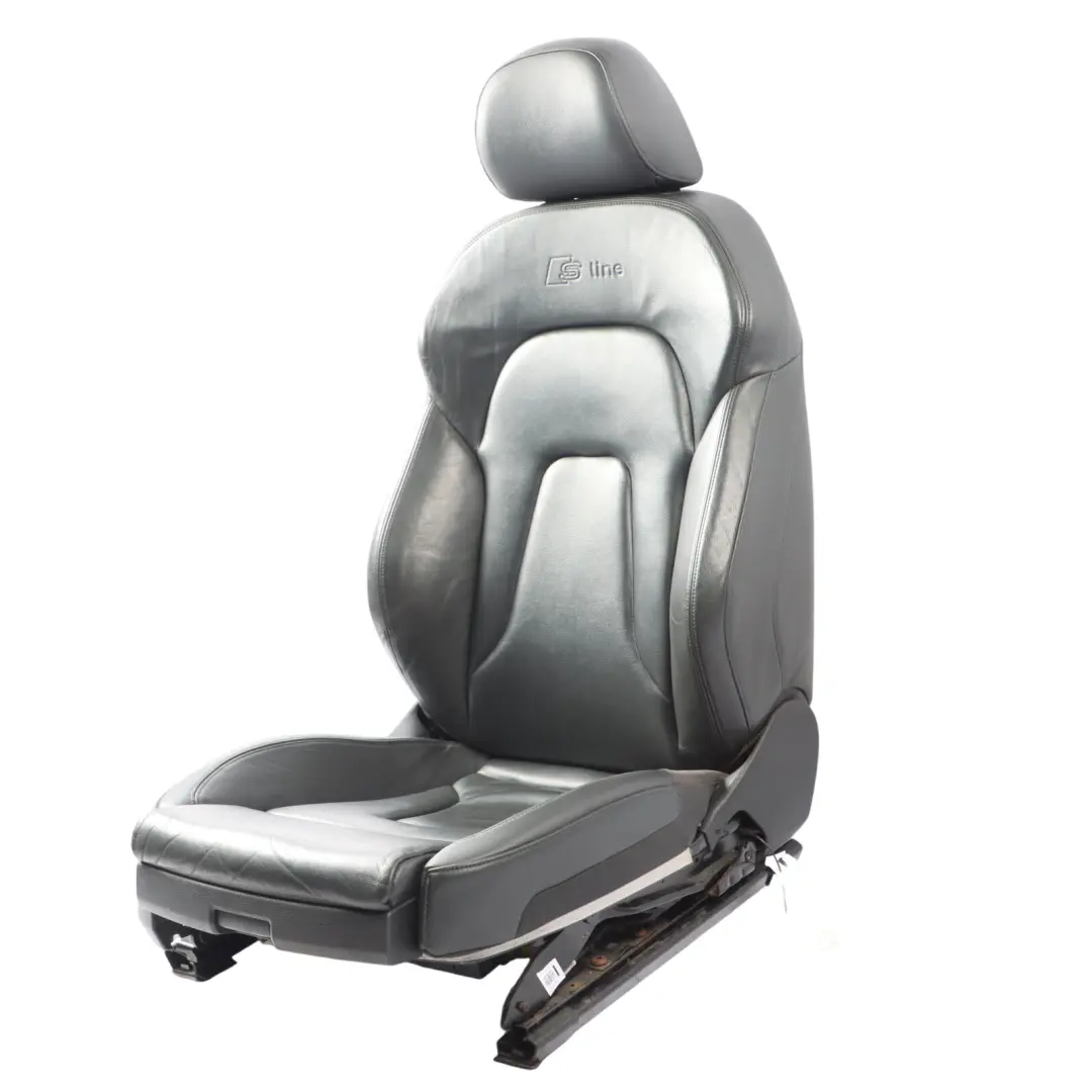 Audi A5 8T Coupe Front Seat Sport Right O/S Electric Heated Leather Soul Black - SKU 8T0881806Q-1 - Part number 8T0881806Q