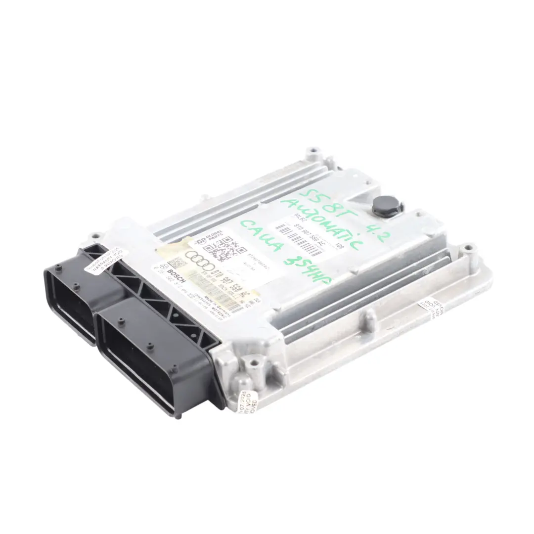 Audi S5 8T 4.2 FSI CAUA Quattro 354HP Engine Control ECU Automatic - SKU 8T0907560AC-1 - Part number 8T0907560AC