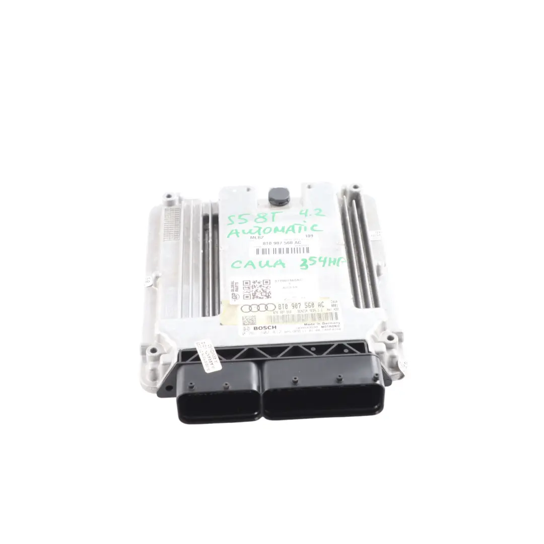 Audi S5 8T 4.2 FSI CAUA Quattro 354HP Engine Control ECU Automatic - SKU 8T0907560AC-1 - Part number 8T0907560AC