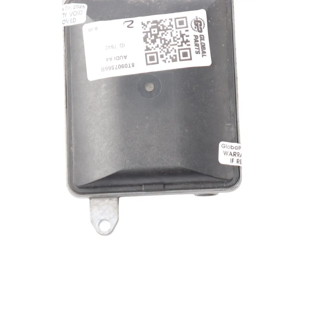 Moduł Sterownik Radaru Martwego Pola Tylny Prawy do Audi A4 B8 o numerze 8T0907566B Audi A4 B8 Moduł Sterownik Radaru Martwego Pola Tylny Prawy - SKU 8T0907566B - Numer Części 8T0907566B