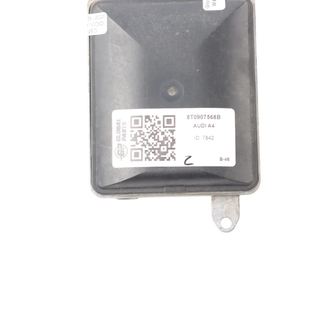 Audi A4 B8 Blind Spot Radar Sensor Control Module Rear Left N/S - SKU 8T0907568B - Part number 8T0907568B