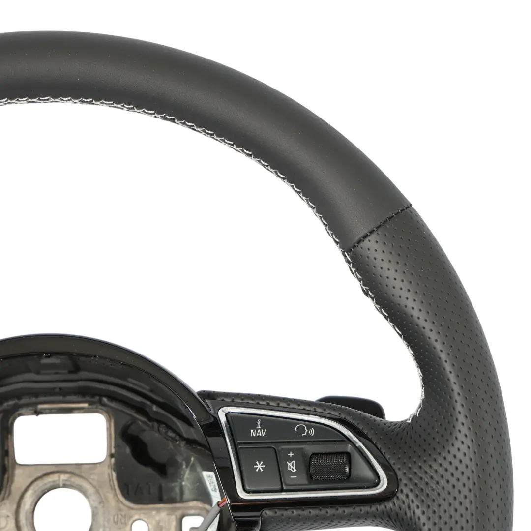 NUEVO Cuero Negro Palanca de Cambio para Audi Q3 8U Volante S-Line con número de pieza 8U0419091S Audi Q3 8U Volante S-Line NUEVO Cuero Negro Palanca de Cambio - SKU 8U0419091S-1 - Número de pieza 8U0419091S