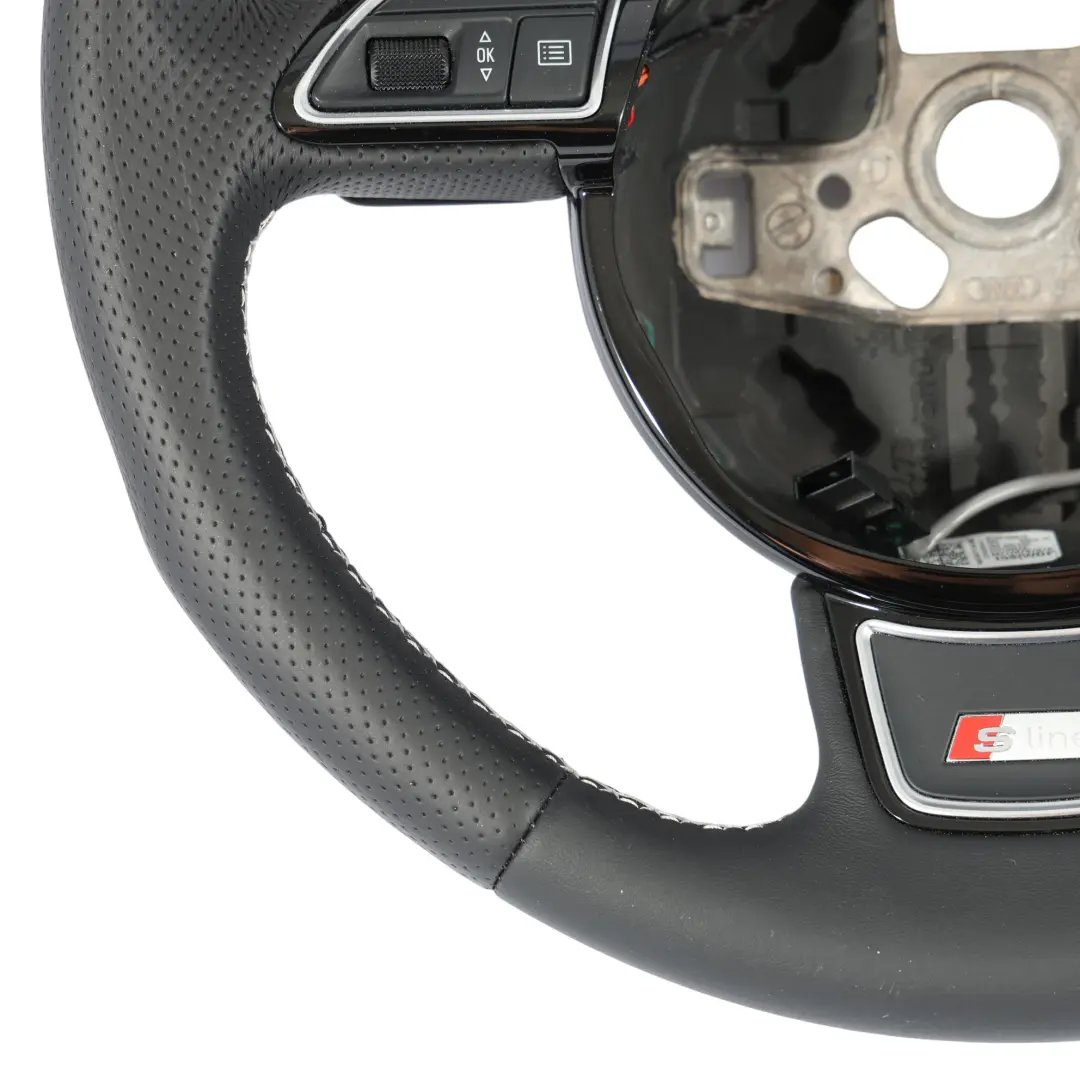 NUEVO Cuero Negro Palanca de Cambio para Audi Q3 8U Volante S-Line con número de pieza 8U0419091S Audi Q3 8U Volante S-Line NUEVO Cuero Negro Palanca de Cambio - SKU 8U0419091S-1 - Número de pieza 8U0419091S