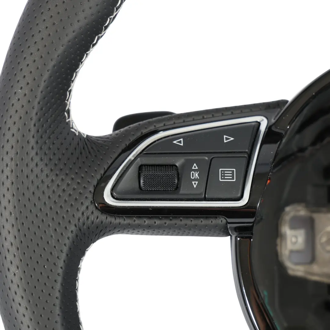 Volant S-Line NEUF Cuir Noir Palettes Changement Vitesse pour Audi Q3 8U à propos du numéro de pièce 8U0419091S Audi Q3 8U Volant S-Line NEUF Cuir Noir Palettes Changement Vitesse - SKU 8U0419091S-1 - Numéro de pièce 8U0419091S